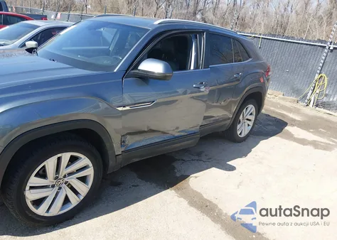 2021 Volkswagen Atlas Cross Sport 3.6L V6 Se W/Technology из США, поврежденный, VIN 1V2JE2CA4MC205619